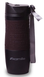 Termokrūze Kamille Vacuum Mug KM2052A, 0.38 l, brūna
