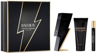 Tualetes ūdens Carolina Herrera Bad Boy 3pcs Set 210ml EDT