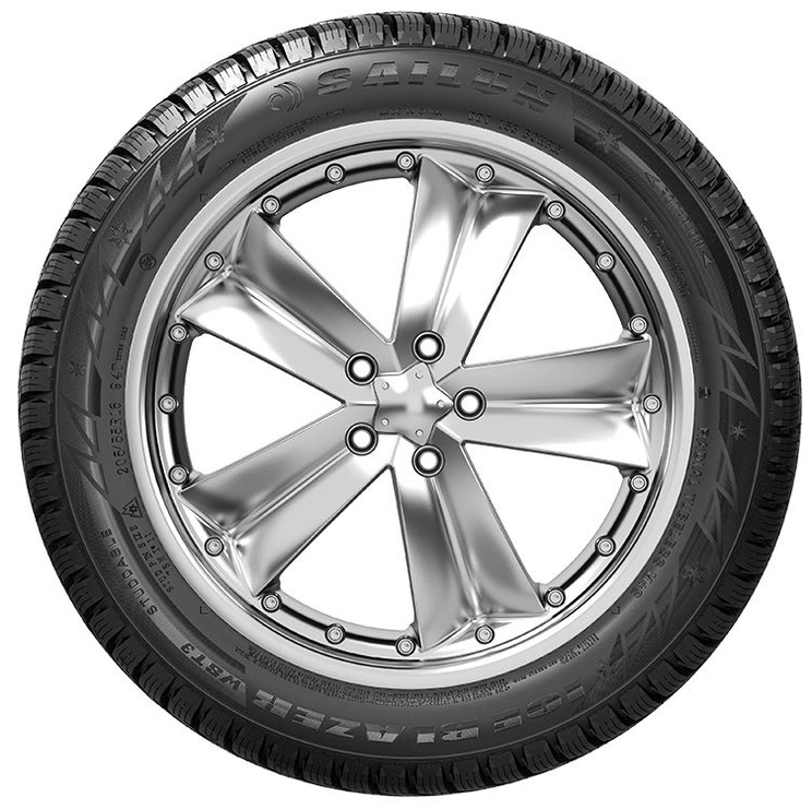 Зимняя шина Sailun Ice Blazer WST3, шипованная 215/65/R16, 102-T-190 km/h, C, D, 72 дБ
