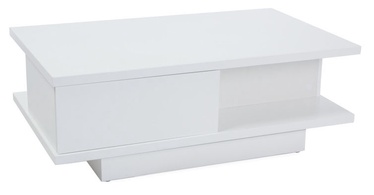 Kafijas galdiņš Signal Meble Aria White Matt, 1000x360x600 mm