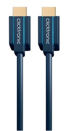 Clicktronic Cable HDMI To HDMI 15m Blue