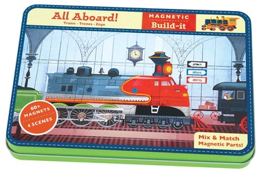 Mudpuppy All Aboard! Magnetic Build-it