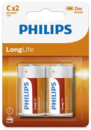 Baterijas Philips, C