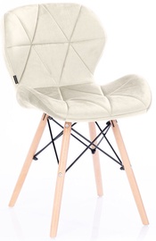 Valgomojo kėdė Homede Silla Velvet Foggy, 4 vnt.