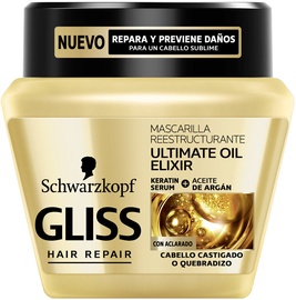 Маска для волос Schwarzkopf Gliss Kur Ultimate Oil Elixir, 300 мл