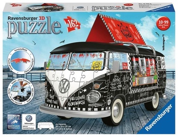 3D пазл Ravensburger Vw Combi Food Truck T1 12525, 162 шт.