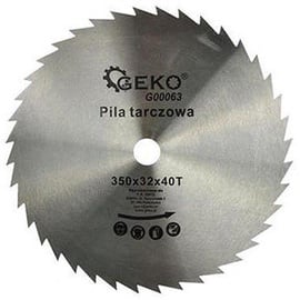 Geko Circular Saw Blade For Wood 350x32x40T
