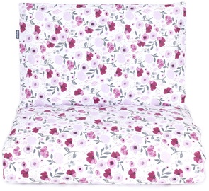 MamoTato Bedding Set Flowers Pink 2pcs