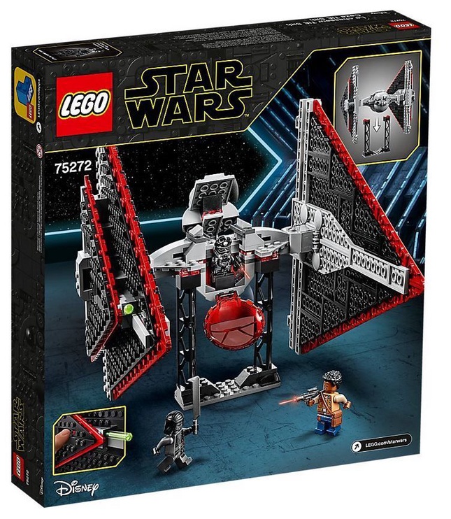 Konstruktor LEGO Star Wars Sith TM TIE Fighter™ 75272, 470 tk