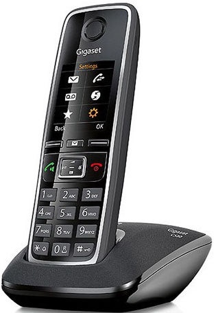 Телефон dect gigaset c530 a black обзор