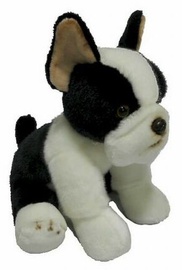 Mīkstā rotaļlieta Smily Play Dog Mascot Boston Terrier, balta/melna, 30 cm