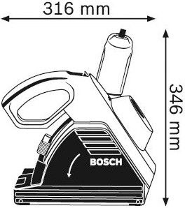 Фреза Bosch GNF 35, 1400 Вт