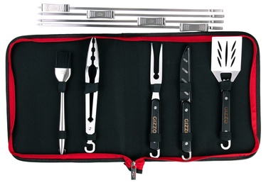 Gizzo BBQ Tools + Sliding Skewers 4pcs