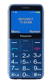 Mobiiltelefon Panasonic KX-TU155EXCN, sinine, 64MB/32GB