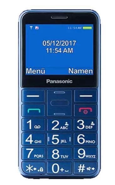 Mobilais telefons Panasonic KX-TU155EXCN, zila, 64MB/32GB