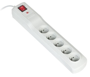 ActiveJet Surge Protector 5-Outlet Grey 5m