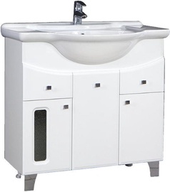 Шкаф для ванной MN Klassik 75 700x715x360mm White