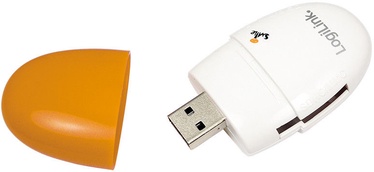 LogiLink CR0029 USB 2.0 Mini Card Reader Stick Orange