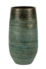 Keraamiline vaas NDT Serena 1-02A, roheline, 25 x 50 cm