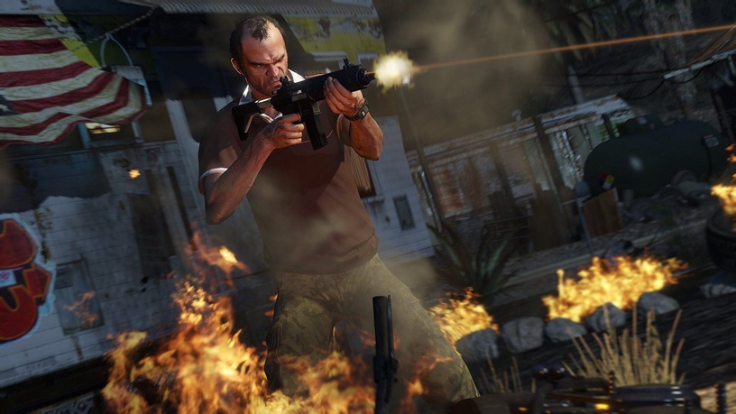 PlayStation 4 (PS4) mäng Rockstar Games Grand Theft Auto V - Premium Online Edition