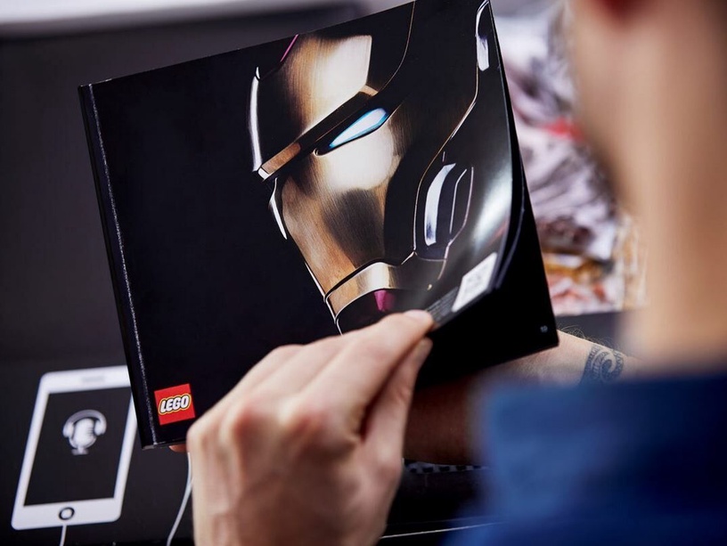 Konstruktor Constructor LEGO Art Marvel Studiose Raudmees 31199