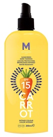 Mediterraneo Sun Carrot Sunscreen Dark Tanning Spray SPF15 100ml