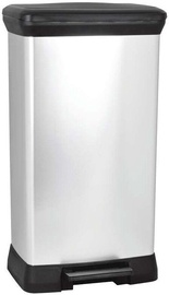 Prügikast Curver 8021625820, hõbe, 50 l, 73 cm x 29 cm