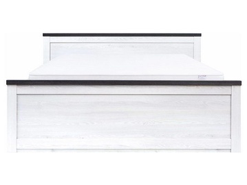 Кровать Black Red White Luca 180 White/Black, 205.5x186 см