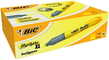 BIC Brite Liner XL Text Marker Yellow 10pcs 891396
