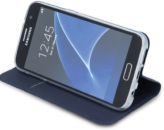 Telefono dėklas Blun, Samsung Galaxy J5 2016, mėlyna