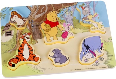 Пазл Disney Winnie The Pooh, 7 шт.