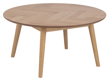 Журнальные столики Home4you Nagano, дубовый, 900 мм x 900 мм x 450 мм