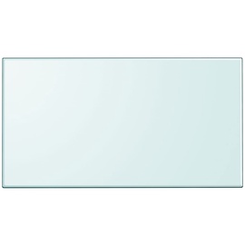 Столешница VLX Glass Rectangular, прозрачный, 120 см x 65 см