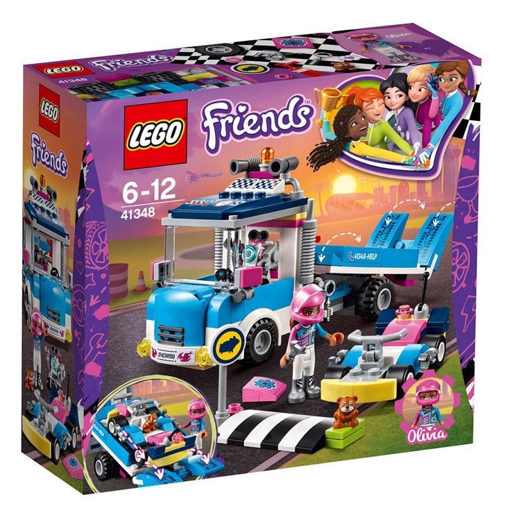 Konstruktorius LEGO® Friends Service & Care Truck 41348 41348