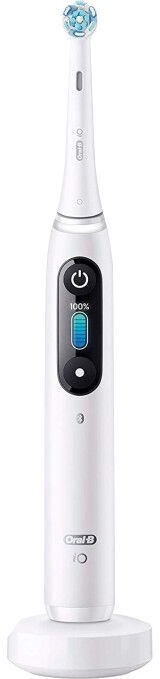 Elektriskā zobu birste Braun Oral-B iO 8 Alabaster, balta