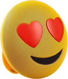 Niveda Bluetooth Speaker Heart Face Yellow
