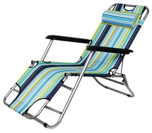 Складной стул Verners, синий/многоцветный, 153 см x 60 см x 80 см