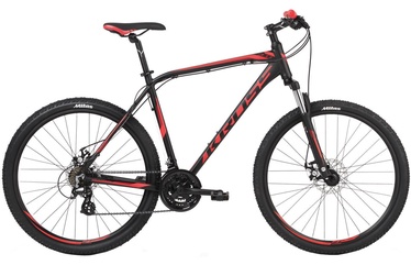 Dviratis Kross Hexagon 3.0 S 27.5" Black Red Burgundy Matte 18
