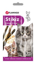 Kārumi kaķiem Karlie Flamingo Chicken And Liver Cat, 0.015 kg