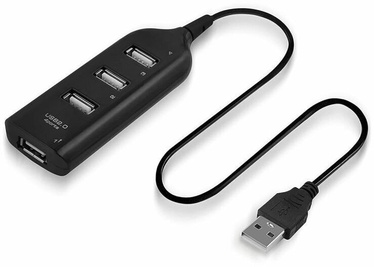 RoGer USB Hubs 4-port Black