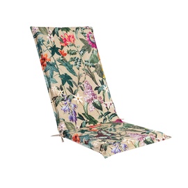 Krēslu spilveni Home4you Amazonia Seat Cushion 48x115x4.5cm Beige Flowers