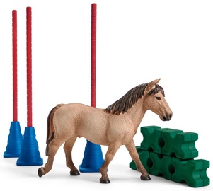 Фигурка-игрушка Schleich Farm World Pony Slalom 42483