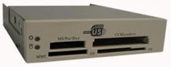 EuroCase Card Reader 33in1 3.5" White