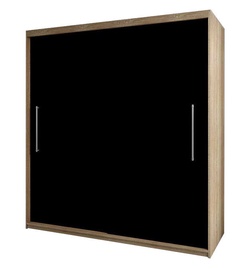 Idzczak Meble Rico 2D Wardrobe Sonama Oak/Black