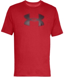 Under Armour Mens Big Logo T-Shirt 1329583 600 Red S