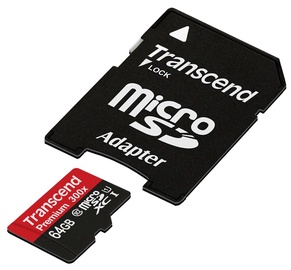 Mälukaart Transcend, 64 GB