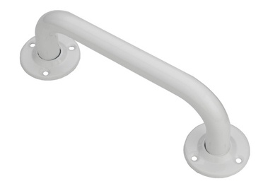Turvakäepide 25x305mm teras valge