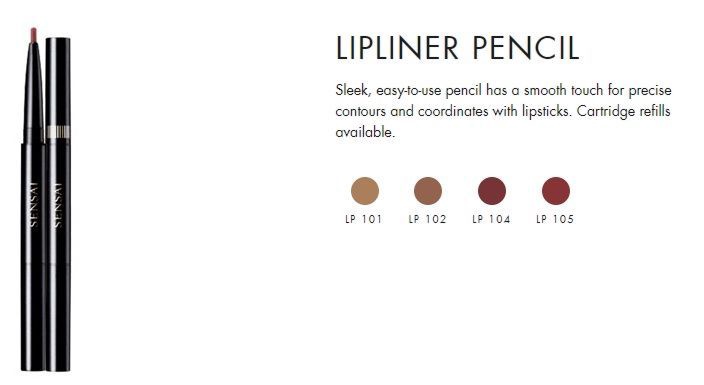 Lūpu zīmulis Sensai Colors Lipliner 101 Yamabuki, 0.15 g