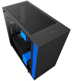 NZXT H400 Mid-Tower mATX Black/Blue