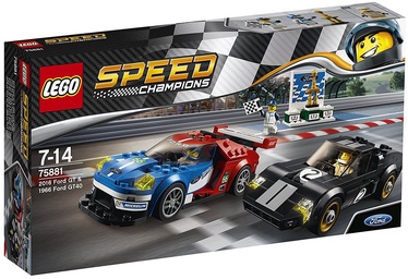 Konstruktor LEGO® Speed Champions 2016 Ford GT & 1966 Ford GT40 75881